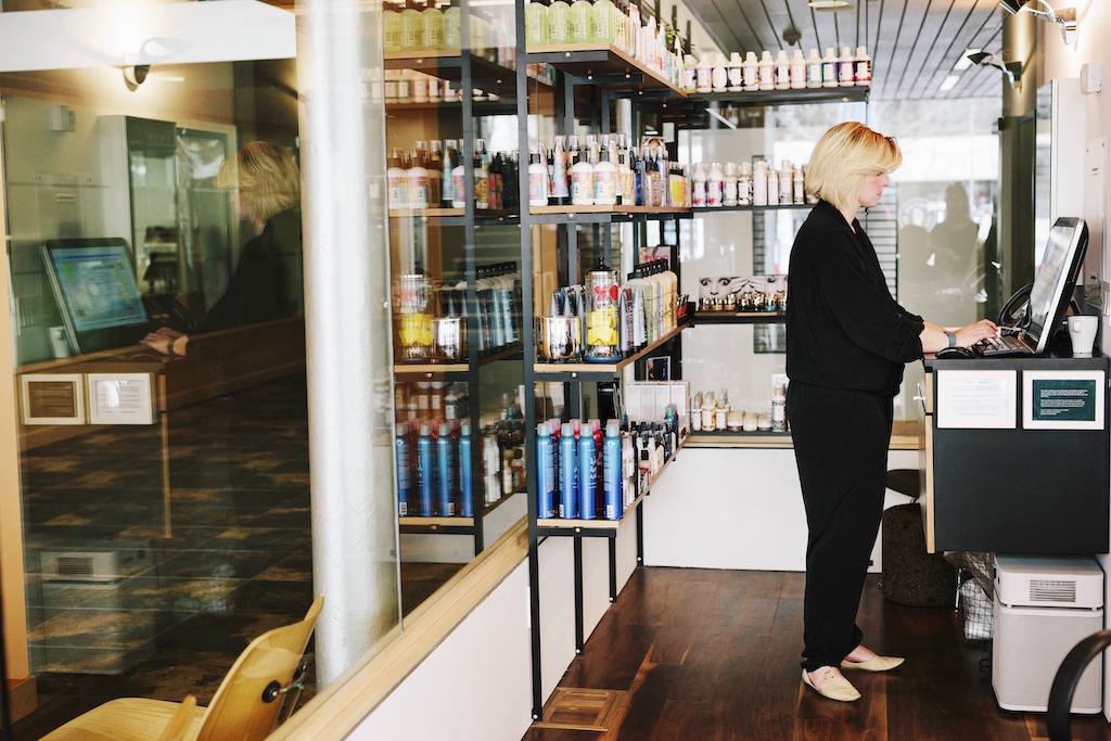 Salon work